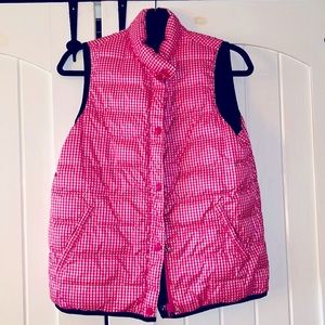J. McLaughlin reversible PINK/NAVY vest